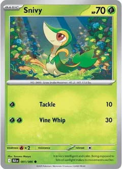 Snivy Holofoil 1