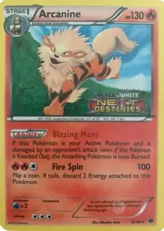 Arcanine Staff Prerelease 12