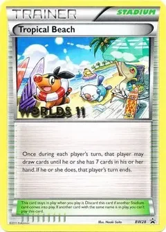 Tropical Beach BW28