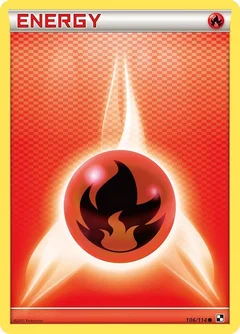 Fire Energy Reverse Holofoil 106
