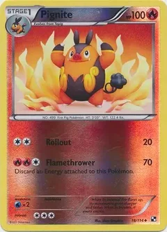 Pignite Reverse Holo 18