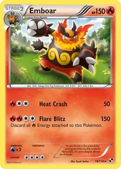 Emboar Holo 19