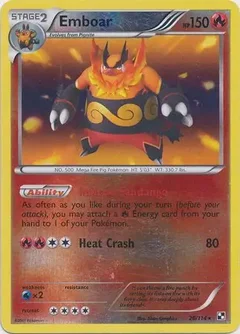 Emboar Reverse Holo 20