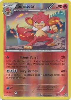Simisear Reverse Holo 22