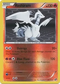 Reshiram Reverse Holo 26
