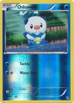Oshawott Reverse Holo 27