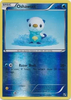 Oshawott Reverse Holo 28