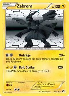 Zekrom Holo 47