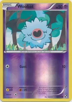 Woobat Reverse Holo 50