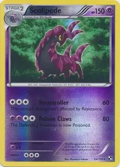 Scolipede Reverse Holo 54