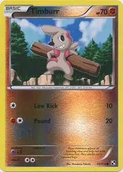Timburr Reverse Holo 59