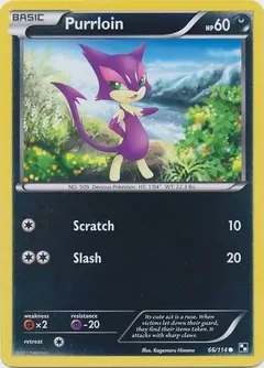 Purrloin Reverse Holo 66