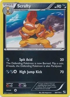 Scrafty Reverse Holo 69