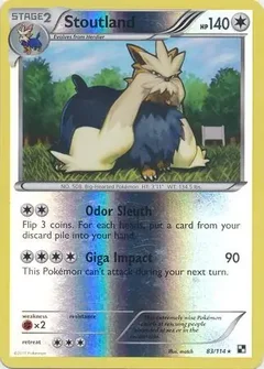 Stoutland Reverse Holo 83