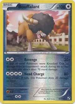 Bouffalant Reverse Holo 91