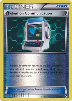 Pokemon Communication Reverse Holo 99