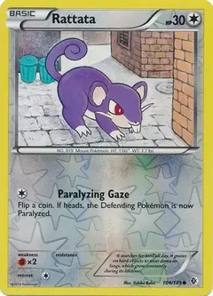 Rattata Reverse Holo 104