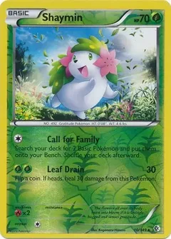 Shaymin Reverse Holo 10