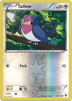 Taillow Reverse Holo 112