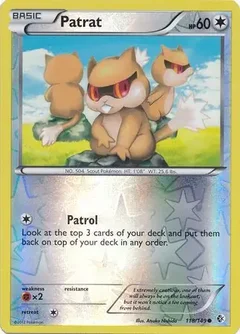 Patrat Reverse Holo 118