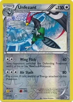 Unfezant Reverse Holo 125