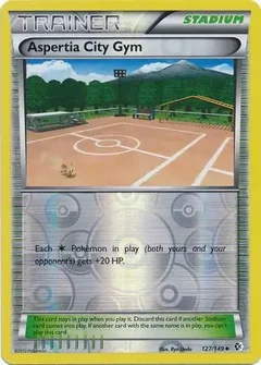 Aspertia City Gym Reverse Holo 127