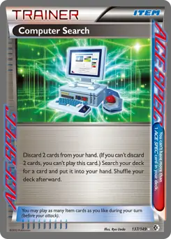 Computer Search, Boundaries Crossed #137 Pokémon card