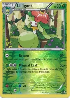 Lilligant Reverse Holo 17