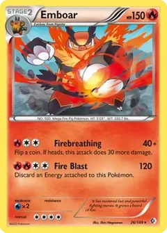 Emboar Holo 26
