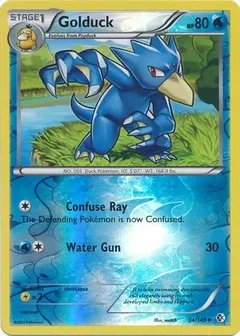Golduck Reverse Holo 34