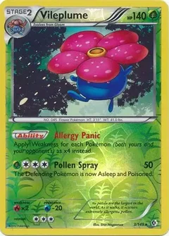 Vileplume Reverse Holo 3