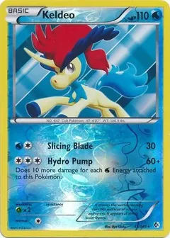 Keldeo Reverse Holo 47