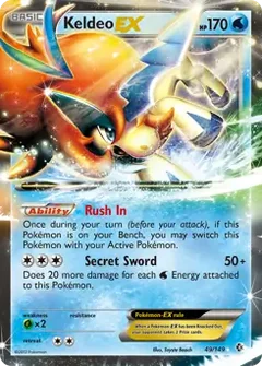 Keldeo EX 49