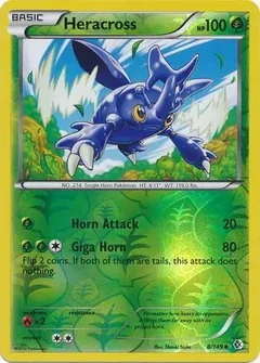 Heracross Reverse Holo 8