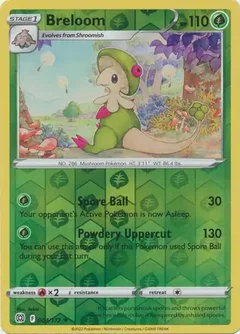 Breloom Reverse Holo 004