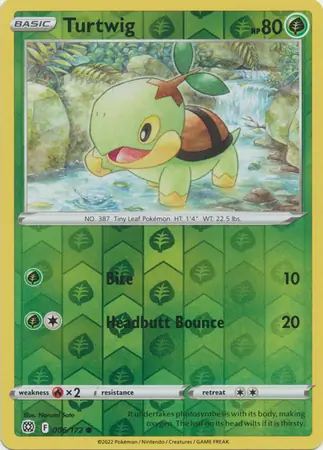 Turtwig Reverse Holo
