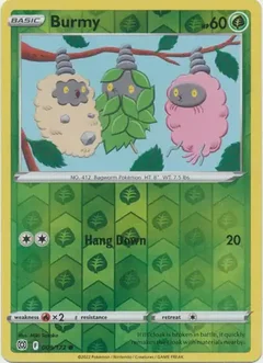 Burmy Reverse Holo 009
