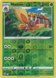 Mothim Reverse Holo 011
