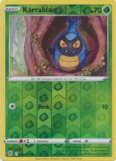 Karrablast Reverse Holo 015