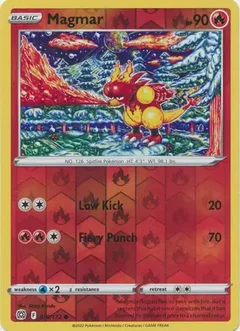 Magmar Reverse Holo 019