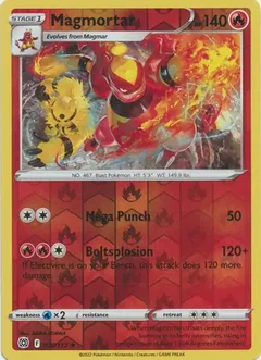 Magmortar Reverse Holo 020