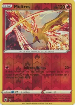 Moltres Reverse Holo 021