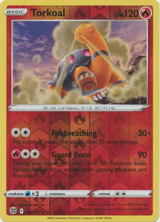 Torkoal Reverse Holo