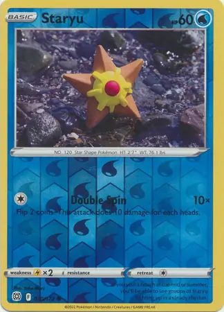 Staryu Reverse Holo