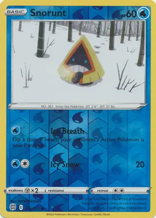 Snorunt Reverse Holo