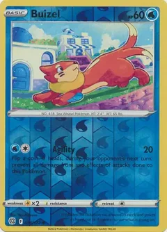 Buizel Reverse Holo 038
