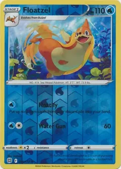Floatzel Reverse Holo 039