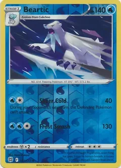 Beartic Reverse Holo 043