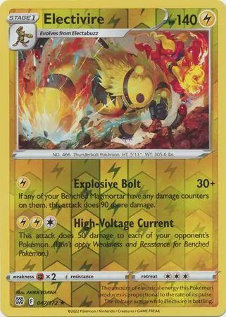 Electivire Reverse Holo