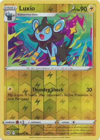 Luxio Reverse Holo